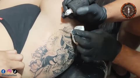 Tattoo very beautiful by kristal vlog #2