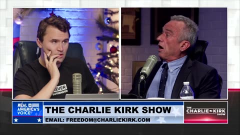 RFK Jr. Interviewed by Charlie Kirk (Intense Interview!) | WE in 5D: I'm NOT a Fan of MAGA NPC Charlie (Who Wants Religion/Prayer in Schools—I Do Not Participate in #Annunaki-Bestowed Dogma), BUT Objectively Speaking He Conducted a Great Interview.
