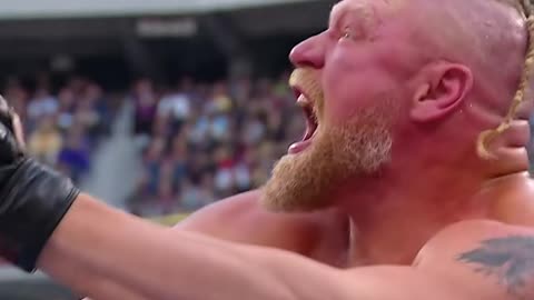 Brock Lesnar vs Omos WrestleMania 39 match