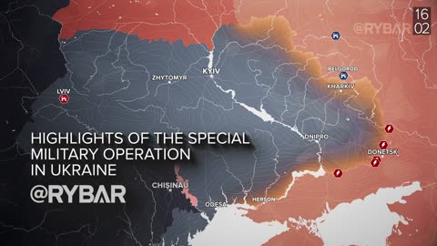 ❗️🇷🇺🇺🇦🎞 Rybar Daily Digest of the Special Military Operation: February 15-16, 2024
