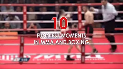 10 most amusing second in mma and boxing all the time ha ha ha