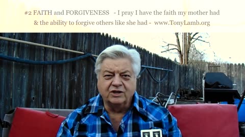 #2 Faith and Forgiveness