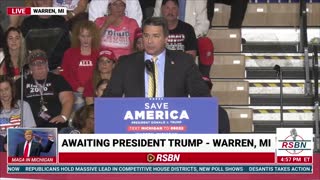 Paul Young Speech at the Save America Trump Rally in Warren, MI. 10/1/22