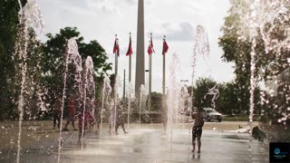 The beauty of the water slow motion