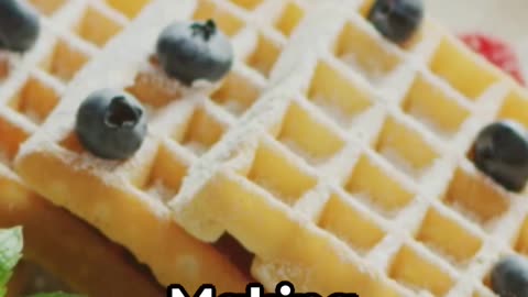 Breakfast Waffle Pops: The Dipping Fun You Craved as a Kid! #shorts #viral #foodhacks