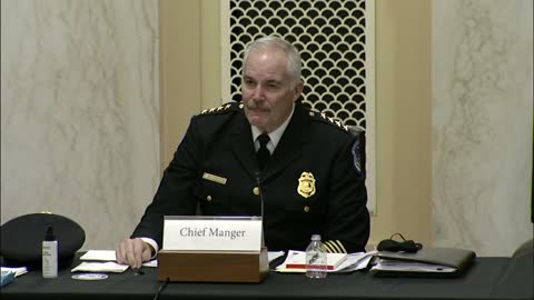 Blunt Questions U.S. Capitol Police Chief Thomas Manger At Rules Hearing