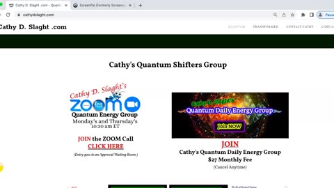 Cathy D. Slaght Quantum Energy Group Zoom Call 3 13.2023