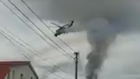 Ukrainian Shoots Down Russian Chopper