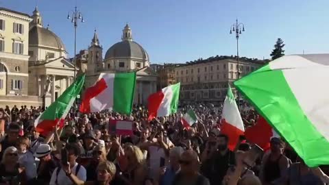 Roma, 7 agosto 2021: la piazza è del popolo!