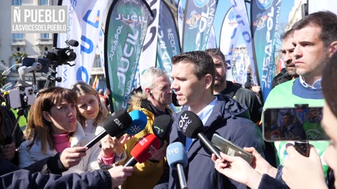 Protesta en Madrid contra la reforma de la Ley de Seguridad Ciudadana por Gobierno Pedro Sánchez