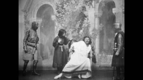 King John (1899 Film) -- Directed By Walter Pfeffer Dando, William K.L. Dickson, And Herbert Beerbohm Tree -- Partial Film