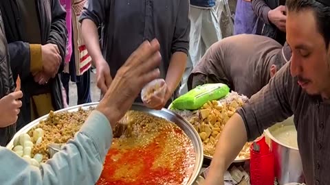 Lobia Chana Peshawar Street Food