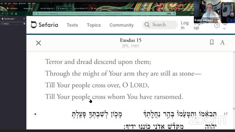 Beit Emunah's Shacharit and Musaf Shabbat Service Beshalach: Exodus 13:17 - 17:16
