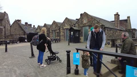 Edinburgh Castle is built on top of an extinct volcanic rock