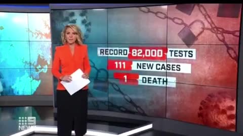 Aug 2021 - Australia Lockdown - 82K tests, 111 New Cases, 1 Death