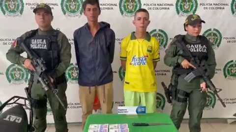 Capturas de delincuentes por hurto y extorsión