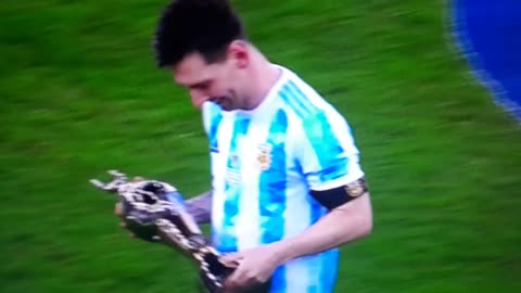 segundo titulo a leo messi copa America 2021