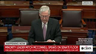 Sen. McConnell announces that a government funding deal will be passed
