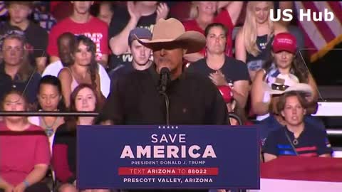 Sheriff Mark Lamb Speech From Prescott Valley, Arizona Rally held on this Friday, July 22