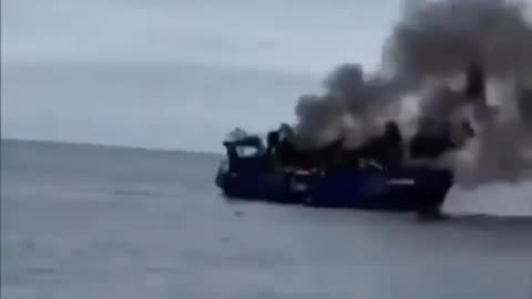 Russian navy sinks the MV Captain Lobanov 21 March 2024