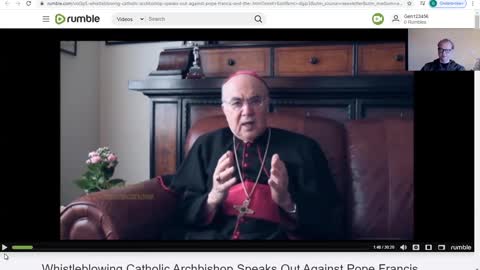 Aartsbisschop Vigano, Katholieke kerk met keiharde standpunten