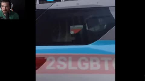 MUST WATCH Mind blowing down right shocking Transgender LGBTQ cop cars in Toronto Canada. Insane