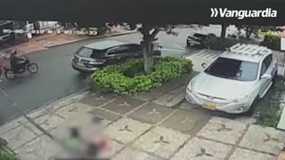 En video quedó registrado atentado cometido por sicarios en Bucaramanga