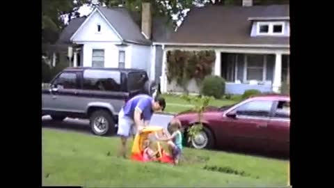 Playing with the cart and hilarious hide and seek