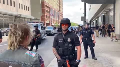 Antifa & far-left protesters harass attendees of Western Conservative Conference