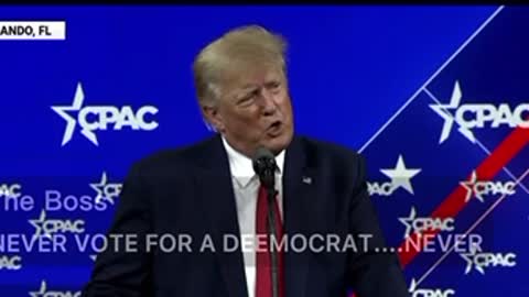 President Donald J Trump Live Speech CPAC 2022 Part 1