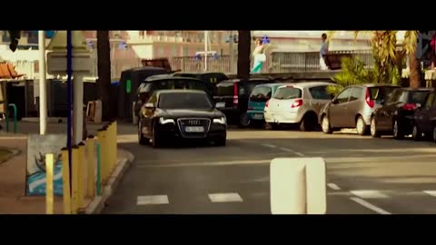 Akon - Belly Dancer (HAYASA G Remix) _ The Transporter Refueled [Chase Scene]