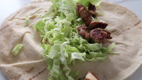 Delicious Healthy Chicken Wraps