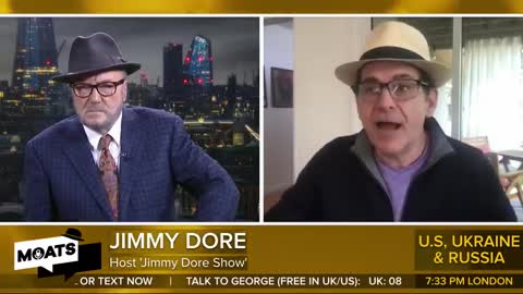 Hitler did not use chemical weapons? Jimmy Dore with George Galloway.