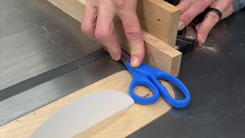 Man Puts Paper Versus Scissors to the Test
