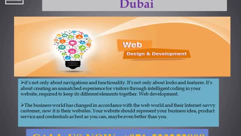 Web Design | Development and Digital Marketing Services in Dubai UAE