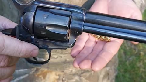 Four different cartridges in one revolver.