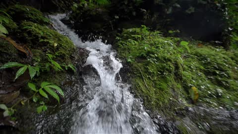 Beutiful Small Water Fall