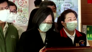 Taiwan leader pledges to help train crash victims