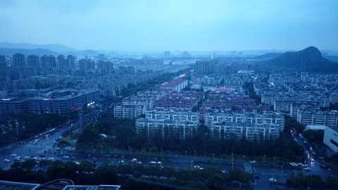 Rainy City Serenity - The Beauty of China