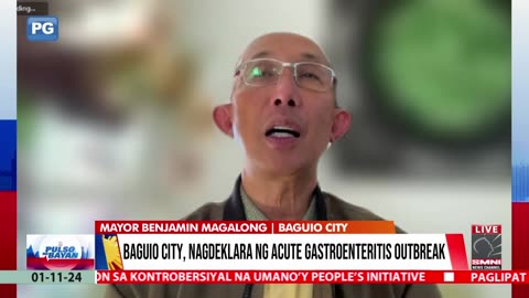 Gastroenteritis outbreak sa Baguio City, makaaapekto sa turismo ng lungsod—Mayor Magalong