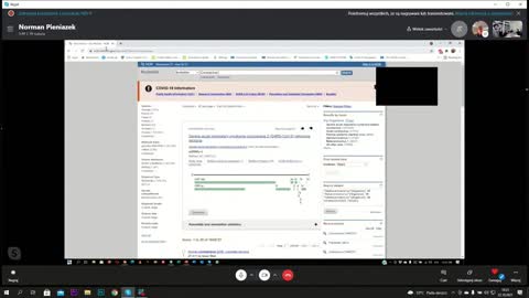 II posiedzenie Komisji Śledczej ds. pandemii. Przesłuchiwany: Normar Pieniążek z CDC
