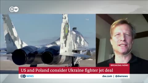 US and Poland "working actively" on a deal to supply Ukraine with fighter jets
