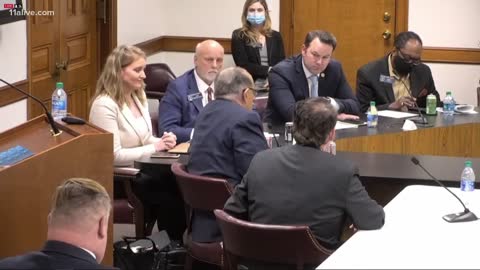 Tony Burris' Testimony During Georgia Senate Hearing on Election Fraud
