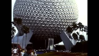 Explore Epcot Center at Walt Disney World in 1988 [No Sound]