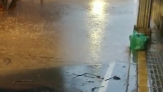 fuerte lluvia en bucaramanga este miércoles