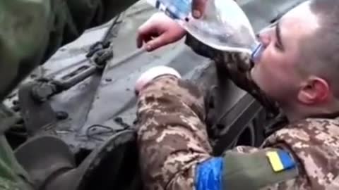 War in Ukraine. The first captured Ukrainians and how they are treated!!!!!
