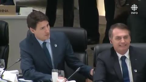 ▶ EXTRAIT-RQ + LIENS parus (3 Oct 23) : JAIR BOLSONARO AVAIT IGNORÉ TRUDEAU.