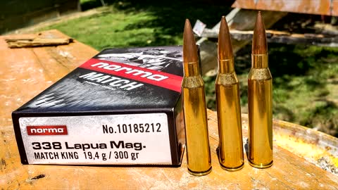 .338 Lapua Bullet Drop - Demonstrated and Explained [Three Different Bullet Weights]