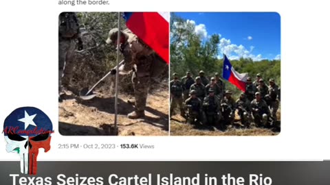 Texas invades Mexican Cartel occupied Fronton Island!
