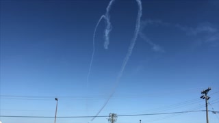 US Navy Jets Making A Heart ❤️